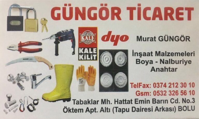 GÜNGÖR TİCARET - Firma