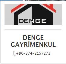 DENGE GAYRİMENKUL VE DANIŞMANLIK - Firma