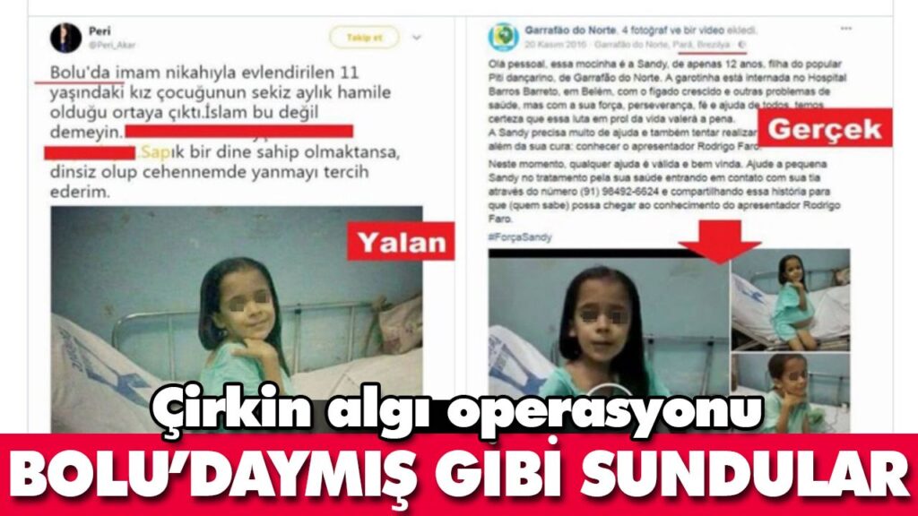 Sosyal medyada Bolu yalanı Sosyal medyada Bolu yalanı