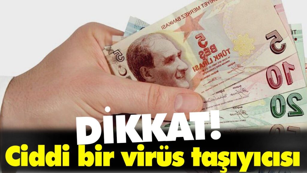 Ciddi bir virüs taşıyıcısı Ciddi bir virüs taşıyıcısı