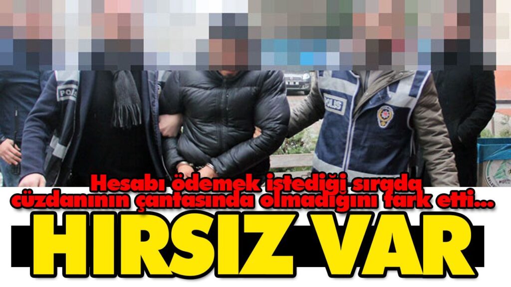 Kefede hırsız var! Kefede hırsız var!