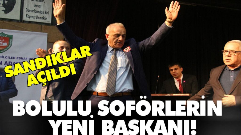 Bolulu Şoförler başkanlarını seçti Bolulu Şoförler başkanlarını seçti