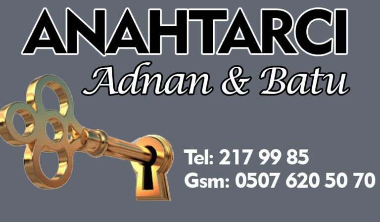 Anahtarcı-Çilingir  Adnan & Batu-BOLU