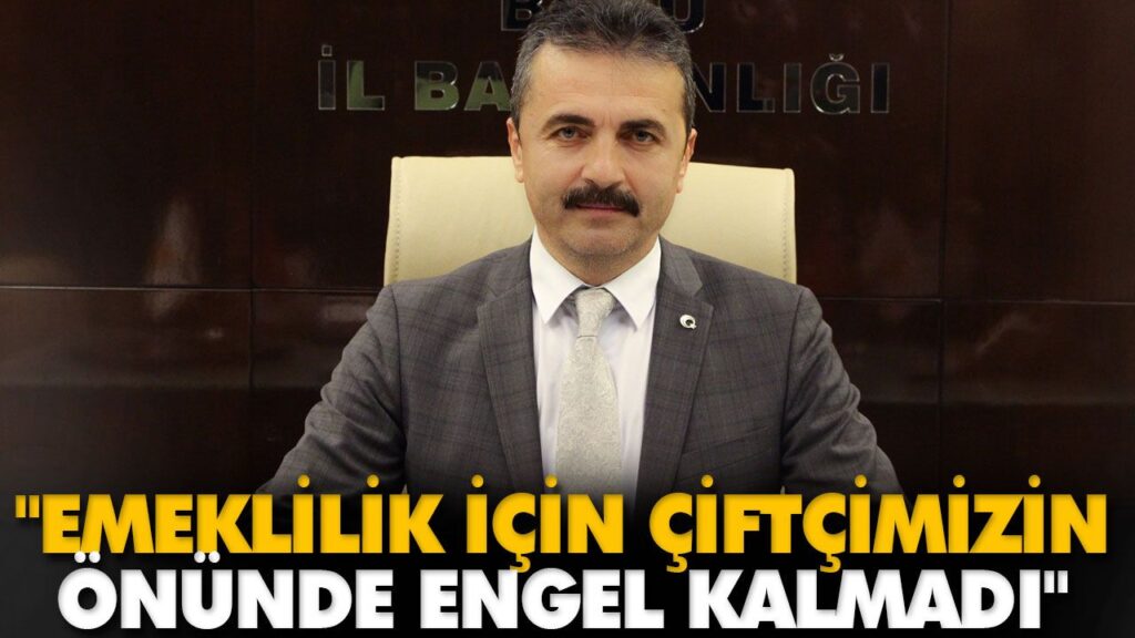 “EMEKLİLİK İÇİN ÇİFTÇİMİZİN ÖNÜNDE ENGEL KALMADI” “EMEKLİLİK İÇİN ÇİFTÇİMİZİN ÖNÜNDE ENGEL KALMADI”