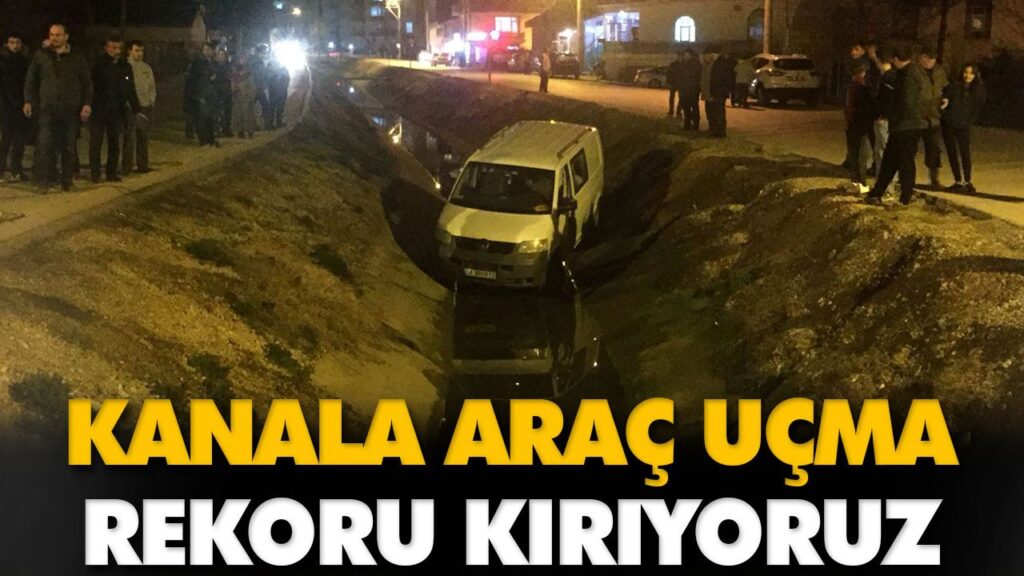 KANALA ARAÇ UÇMA REKORU KIRIYORUZ KANALA ARAÇ UÇMA REKORU KIRIYORUZ