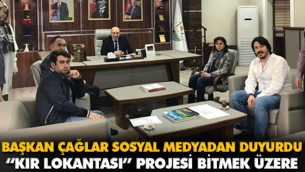 BAŞKAN ÇAĞLAR SOSYAL MEDYADAN DUYURDU BAŞKAN ÇAĞLAR SOSYAL MEDYADAN DUYURDU