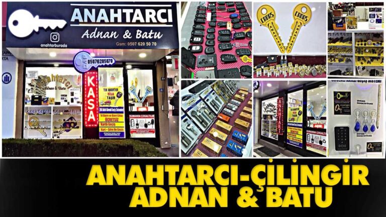 Anahtarcı-Çilingir  Adnan & Batu-BOLU