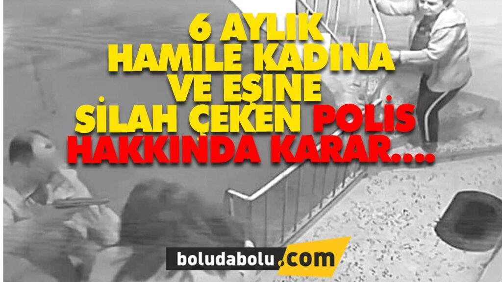 Komşusuna Silah Çeken Polis Açığa Alındı Komşusuna Silah Çeken Polis Açığa Alındı