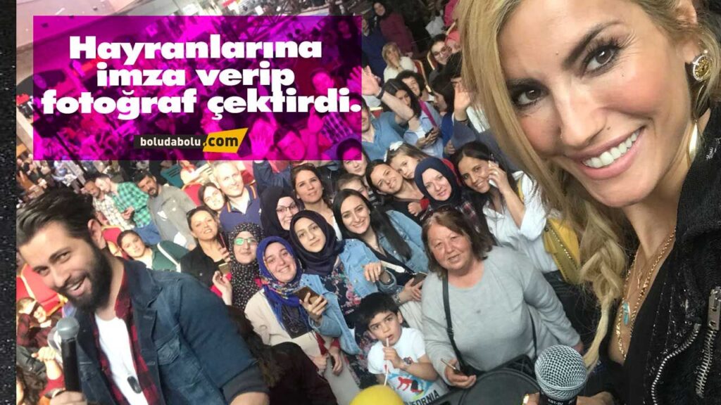 Çağla Şıkel Bolu’da Çağla Şıkel Bolu’da