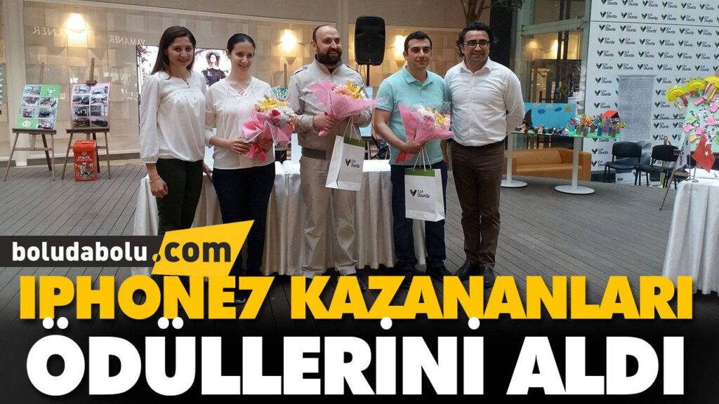 IPHONE7 KAZANANLARI ÖDÜLLERİNİ ALDI IPHONE7 KAZANANLARI ÖDÜLLERİNİ ALDI