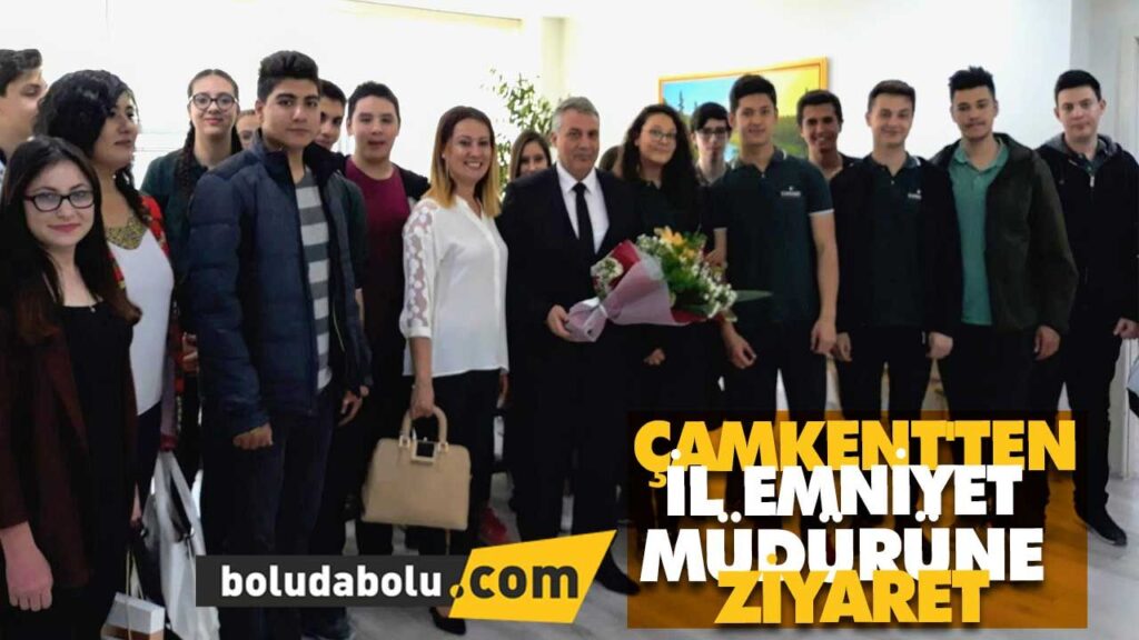 ÇAMKENT’TEN İL EMNİYET MÜDÜRÜNE ZİYARET ÇAMKENT’TEN İL EMNİYET MÜDÜRÜNE ZİYARET