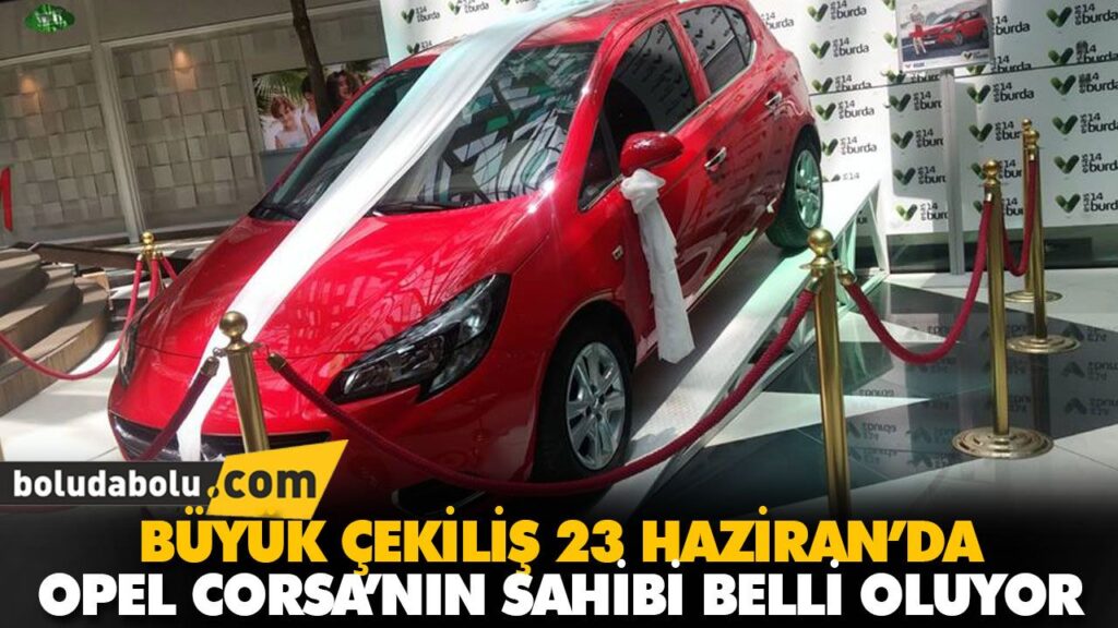 BÜYÜK ÇEKİLİŞ 23 HAZİRAN’DA BÜYÜK ÇEKİLİŞ 23 HAZİRAN’DA