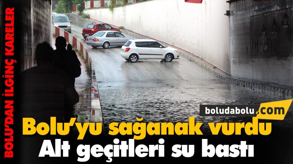 Sağanak etkili oldu Sağanak etkili oldu