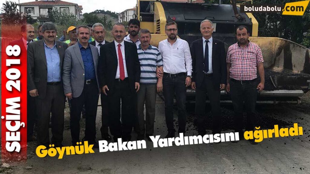 Bakan Yardımcısı Göynük’te Bakan Yardımcısı Göynük’te