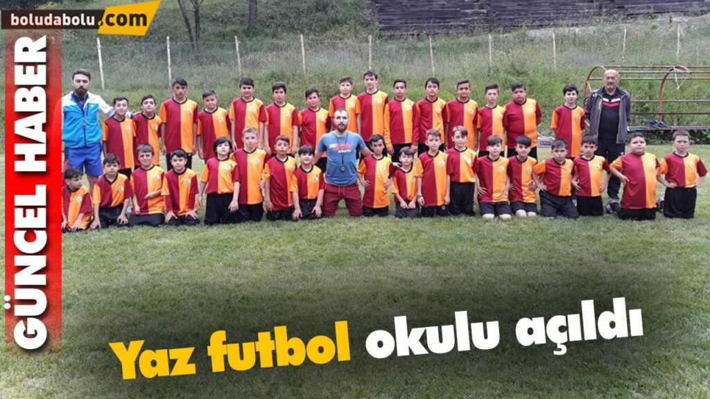 Gerede’de yaz futbol okulu açıldı Gerede’de yaz futbol okulu açıldı