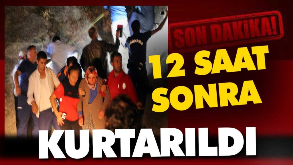 12 SAAT SONRA KURTARILDI 12 SAAT SONRA KURTARILDI