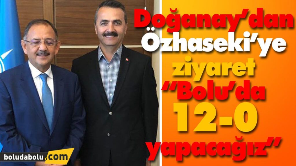 Doğanay’dan Özhaseki’ye ziyaret Doğanay’dan Özhaseki’ye ziyaret