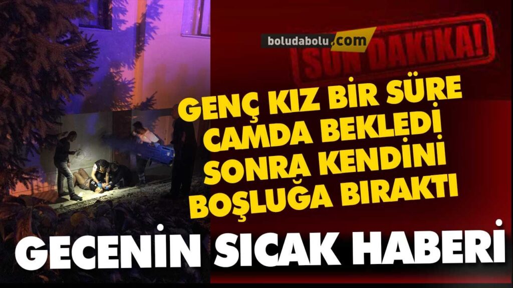 KENDİNİ BOŞLUĞA BIRAKTI KENDİNİ BOŞLUĞA BIRAKTI