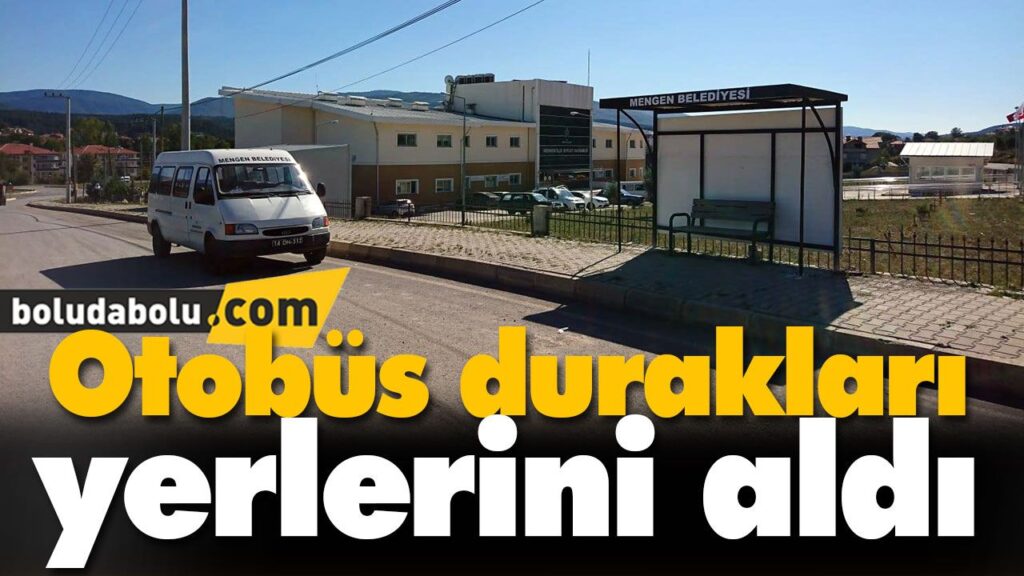 Otobüs durakları yerlerini aldı Otobüs durakları yerlerini aldı
