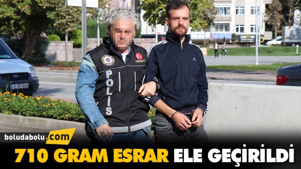 710 GRAM ESRAR ELE GEÇİRİLDİ 710 GRAM ESRAR ELE GEÇİRİLDİ