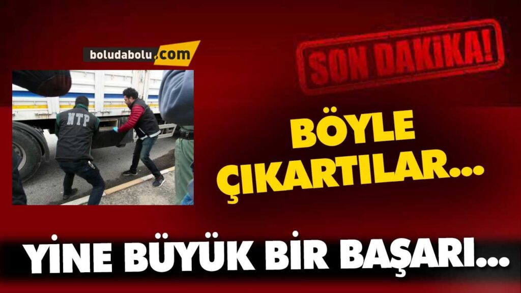 BOLU POLİSİNİN BAŞARISI BOLU POLİSİNİN BAŞARISI
