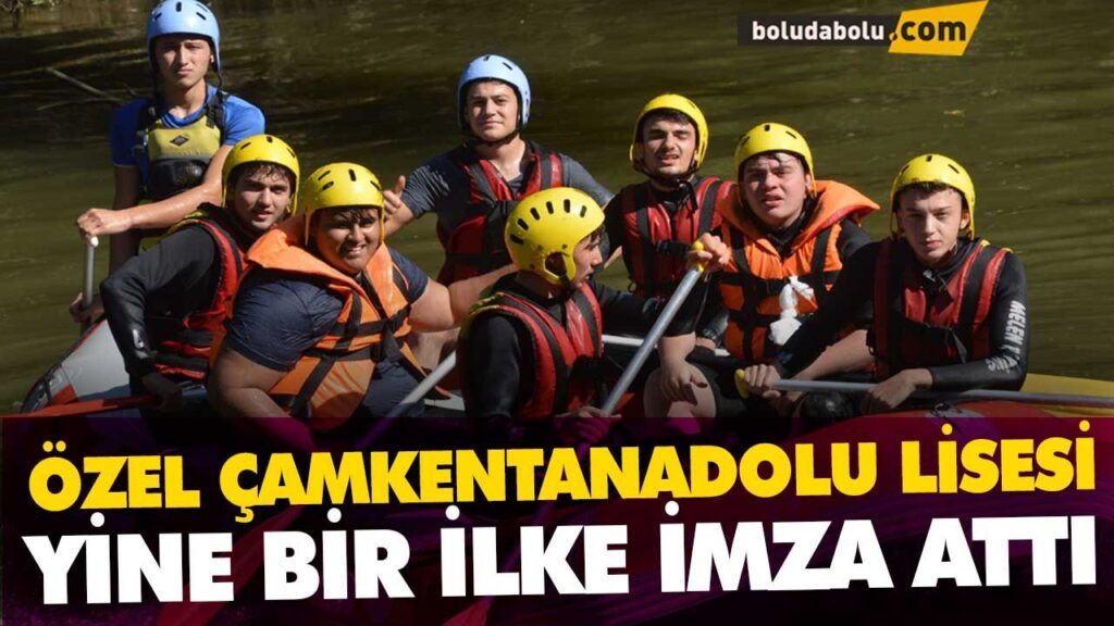 ÖZEL ÇAMKENT ANADOLU LİSESİ YİNE BİR İLKE İMZA ATTI ÖZEL ÇAMKENT ANADOLU LİSESİ YİNE BİR İLKE İMZA ATTI