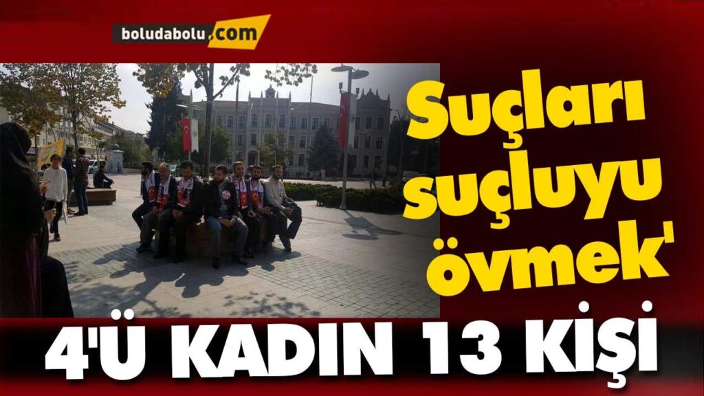 ‘suçu ve suçluyu övmek’ ‘suçu ve suçluyu övmek’