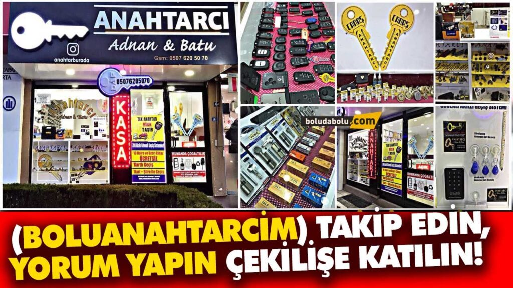 Anahtarcı Adnan & Batu’dan çekiliş Anahtarcı Adnan & Batu’dan çekiliş