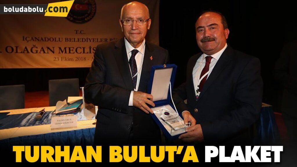 MENGEN BELEDİYE BAŞKANI’NA PLAKET MENGEN BELEDİYE BAŞKANI’NA PLAKET