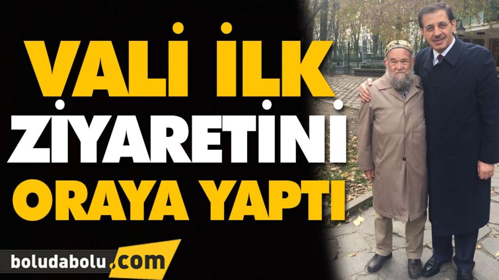 VALİ İLK ZİYARETİNİ ORAYA YAPTI VALİ İLK ZİYARETİNİ ORAYA YAPTI