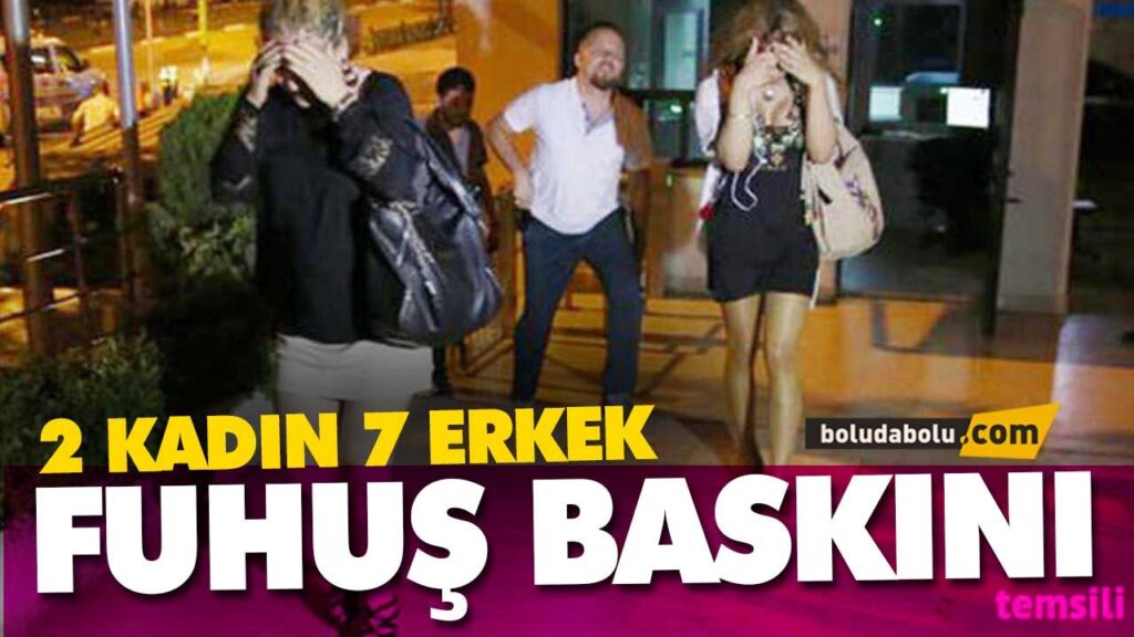 2 kadın ile 7 erkek fuhuş yaptıkları sırada gözaltına alındı 2 kadın ile 7 erkek fuhuş yaptıkları sırada gözaltına alındı