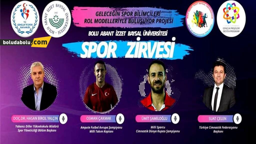 GELECEĞİN SPOR BİLİMCİLERİ ROL MODELLERİYLE BULUŞUYOR GELECEĞİN SPOR BİLİMCİLERİ ROL MODELLERİYLE BULUŞUYOR