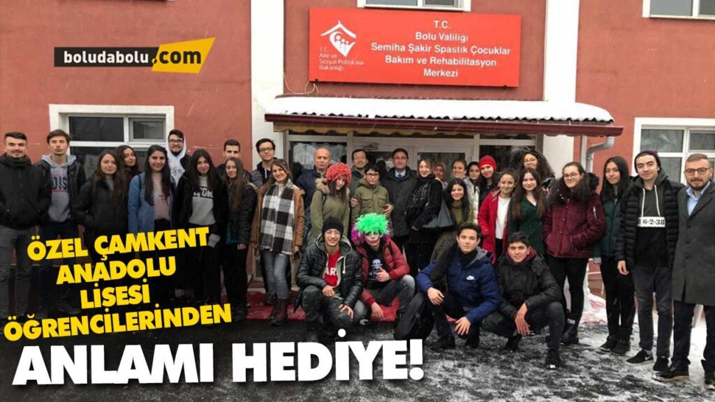 ÖZEL ÇAMKENT ANADOLU LİSESİ ÖĞRENCİLERİNDEN ANLAMI HEDİYE ÖZEL ÇAMKENT ANADOLU LİSESİ ÖĞRENCİLERİNDEN ANLAMI HEDİYE
