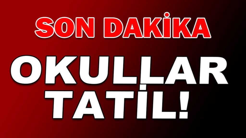 Okullar Tatil! Okullar Tatil!