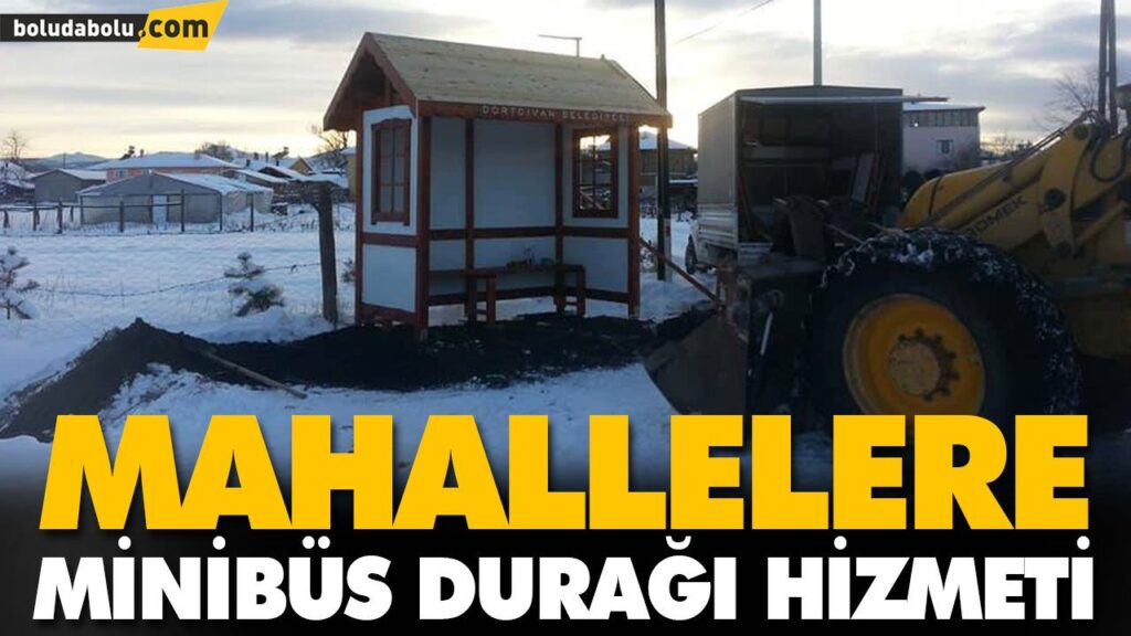 MAHALLELERE MİNİBÜS DURAĞI HİZMETİ MAHALLELERE MİNİBÜS DURAĞI HİZMETİ