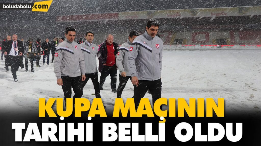 KUPA MAÇININ TARİHİ BELLİ OLDU KUPA MAÇININ TARİHİ BELLİ OLDU