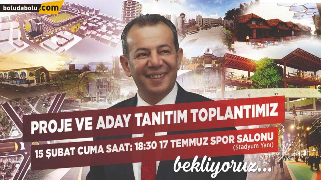 ÖZCAN, 15 ŞUBAT’TA PROJELERİNİ AÇIKLIYOR ÖZCAN, 15 ŞUBAT’TA PROJELERİNİ AÇIKLIYOR