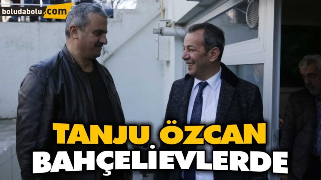 TANJU ÖZCAN BAHÇELİEVLERDE TANJU ÖZCAN BAHÇELİEVLERDE