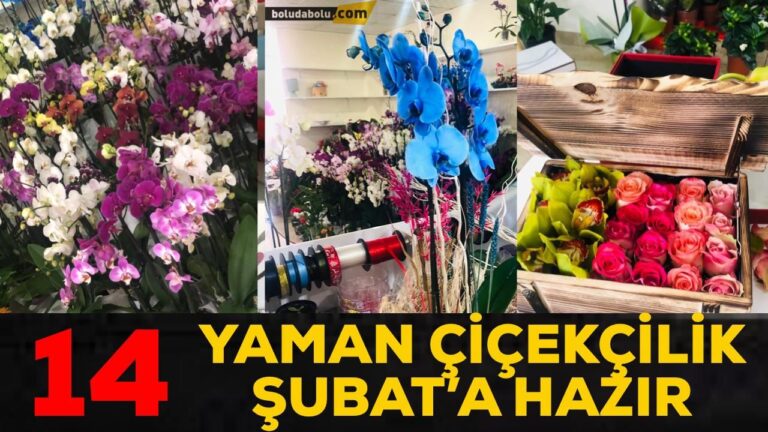 Sevgililer Günü Çiçeklerinin Adresi “Yaman Çiçekçilik”