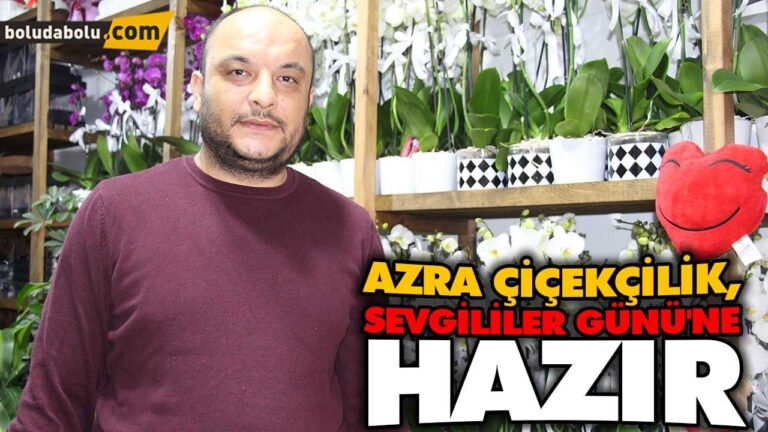 ÇİÇEKÇİLERDE “SEVGİLİLER GÜNÜ” HEYECANI