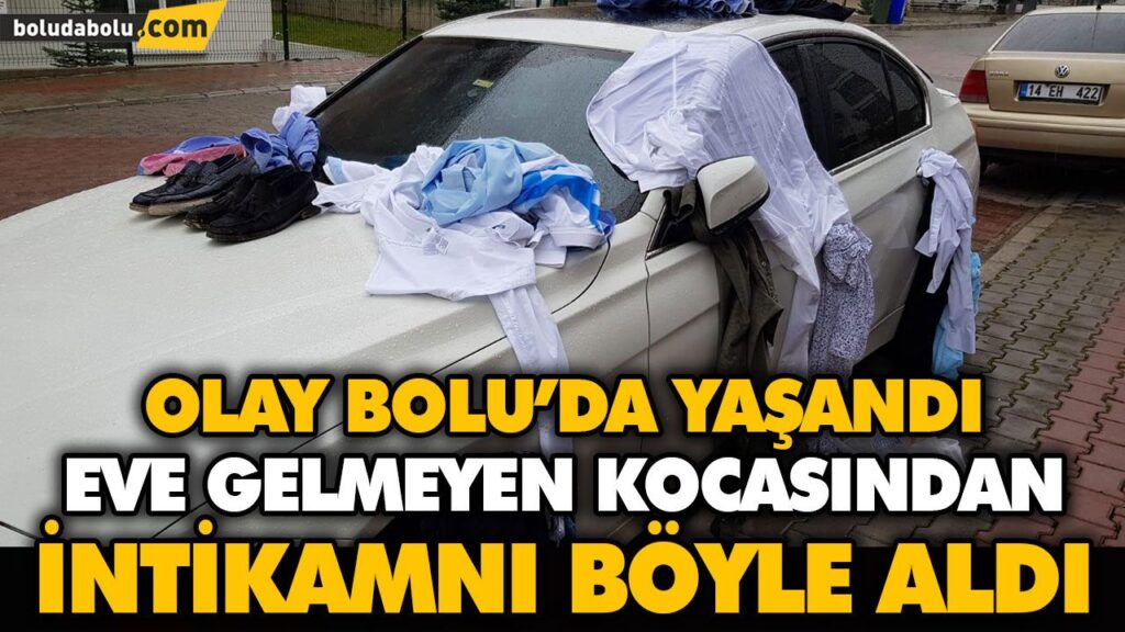 Kocasına kızdı, kıyafetleri sokağa attı Kocasına kızdı, kıyafetleri sokağa attı