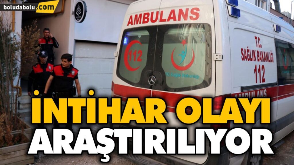 İntihar olayı araştırılıyor İntihar olayı araştırılıyor