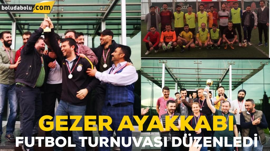 Gezer Ayakkabı Bolu fabrikası geleneksel futbol turnuvasını gerçekleştirdi. Gezer Ayakkabı Bolu fabrikası geleneksel futbol turnuvasını gerçekleştirdi.