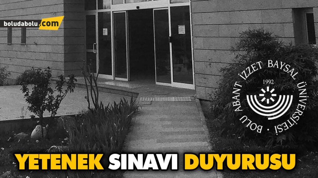 BABİÜ GSF’den yetenek sınavı duyurusu BABİÜ GSF’den yetenek sınavı duyurusu