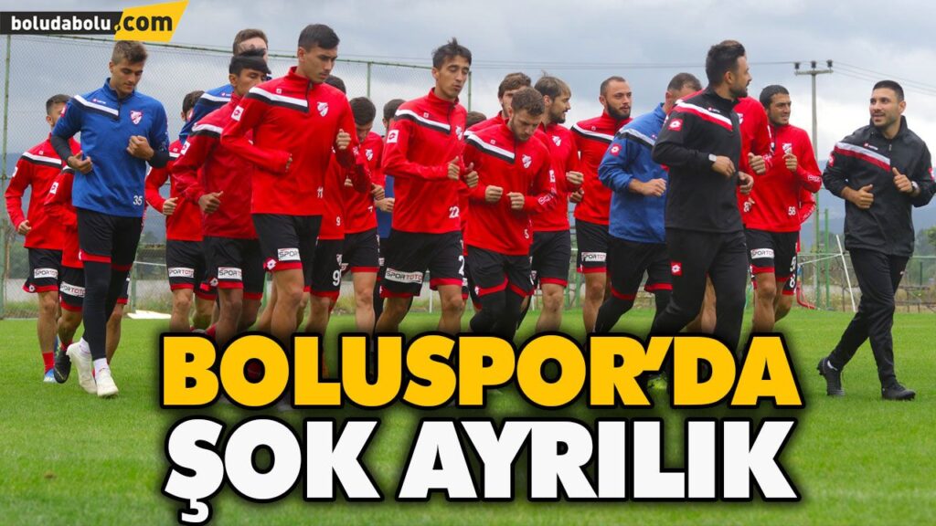 BOLUSPOR’DA ŞOK AYRILIK BOLUSPOR’DA ŞOK AYRILIK