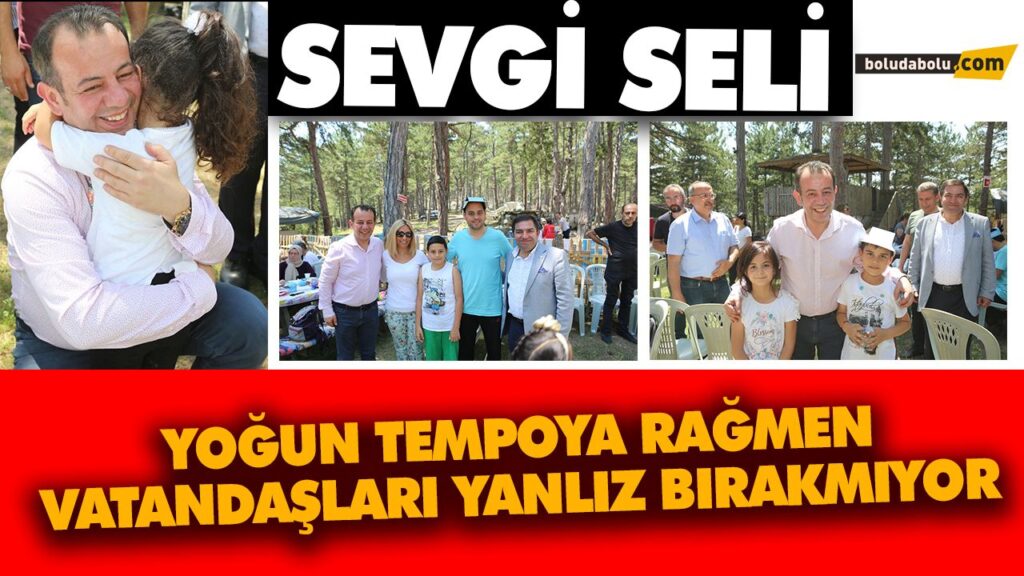 BAŞKAN ÖZCAN’A SEVGİ SELİ BAŞKAN ÖZCAN’A SEVGİ SELİ