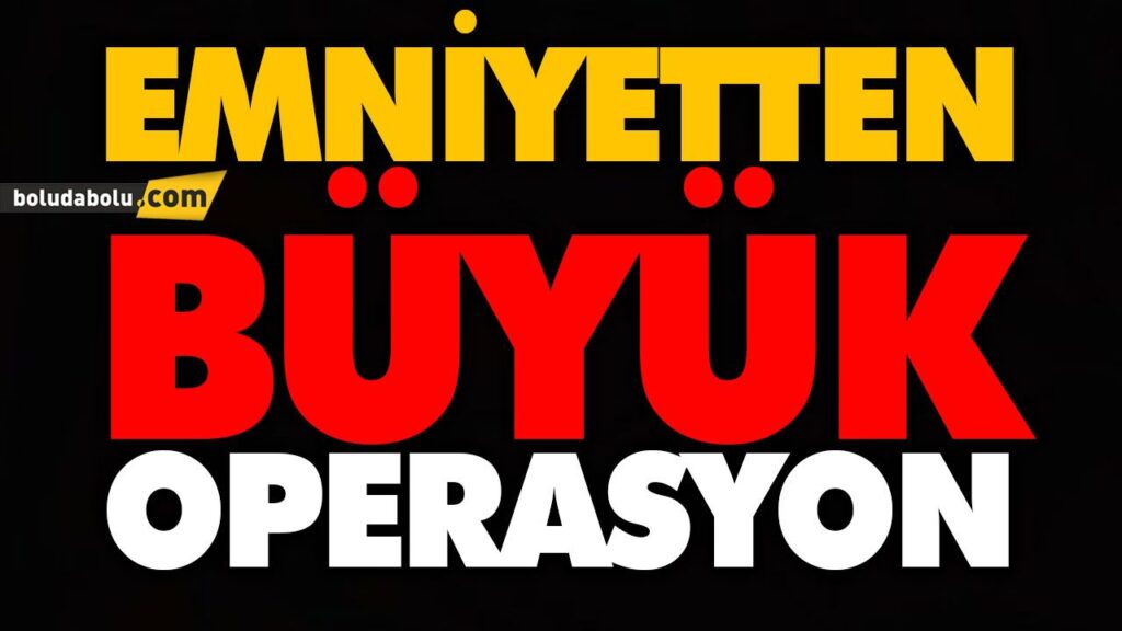 EMNİYETTEN “SARMA” TÜTÜN OPERASYONU EMNİYETTEN “SARMA” TÜTÜN OPERASYONU