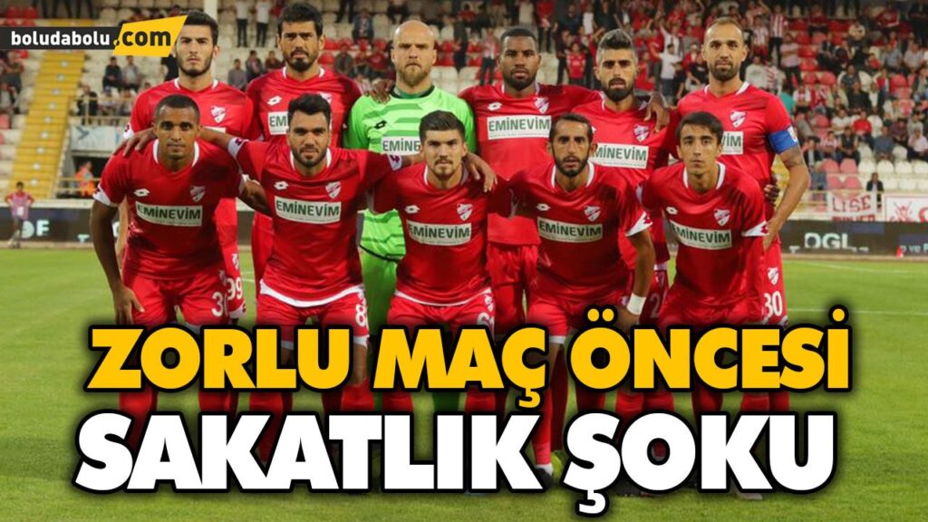 ZORLU MAÇ ÖNCESİ SAKATLIK ŞOKU ZORLU MAÇ ÖNCESİ SAKATLIK ŞOKU