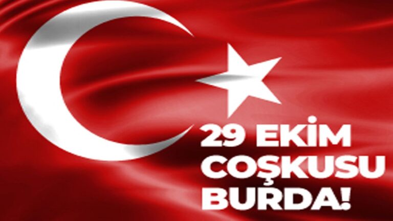 29 EKİM COŞKUSU 14 BURDA’DA