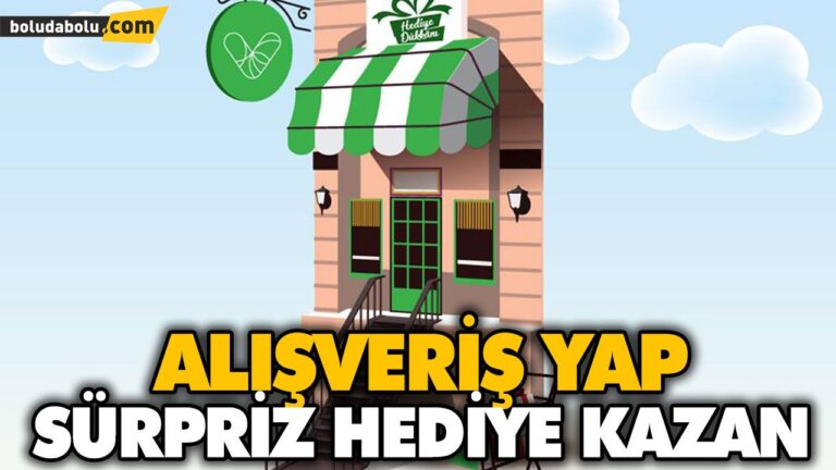 ALIŞVERİŞ YAP SÜRPRİZ HEDİYE KAZAN